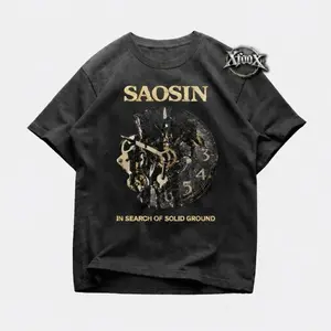 Saosin In Search Of Solid Ground T-Shirt – Hardcore Band Merch Unisex Clothing - Saosin Fans