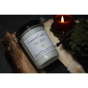 8oz Palo Santo Soy Candle