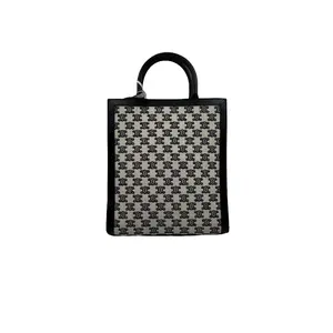 Pre-owned Celine H6 Cabas Triomphe Medium Arc de Triomphe Tote Bag hz62746