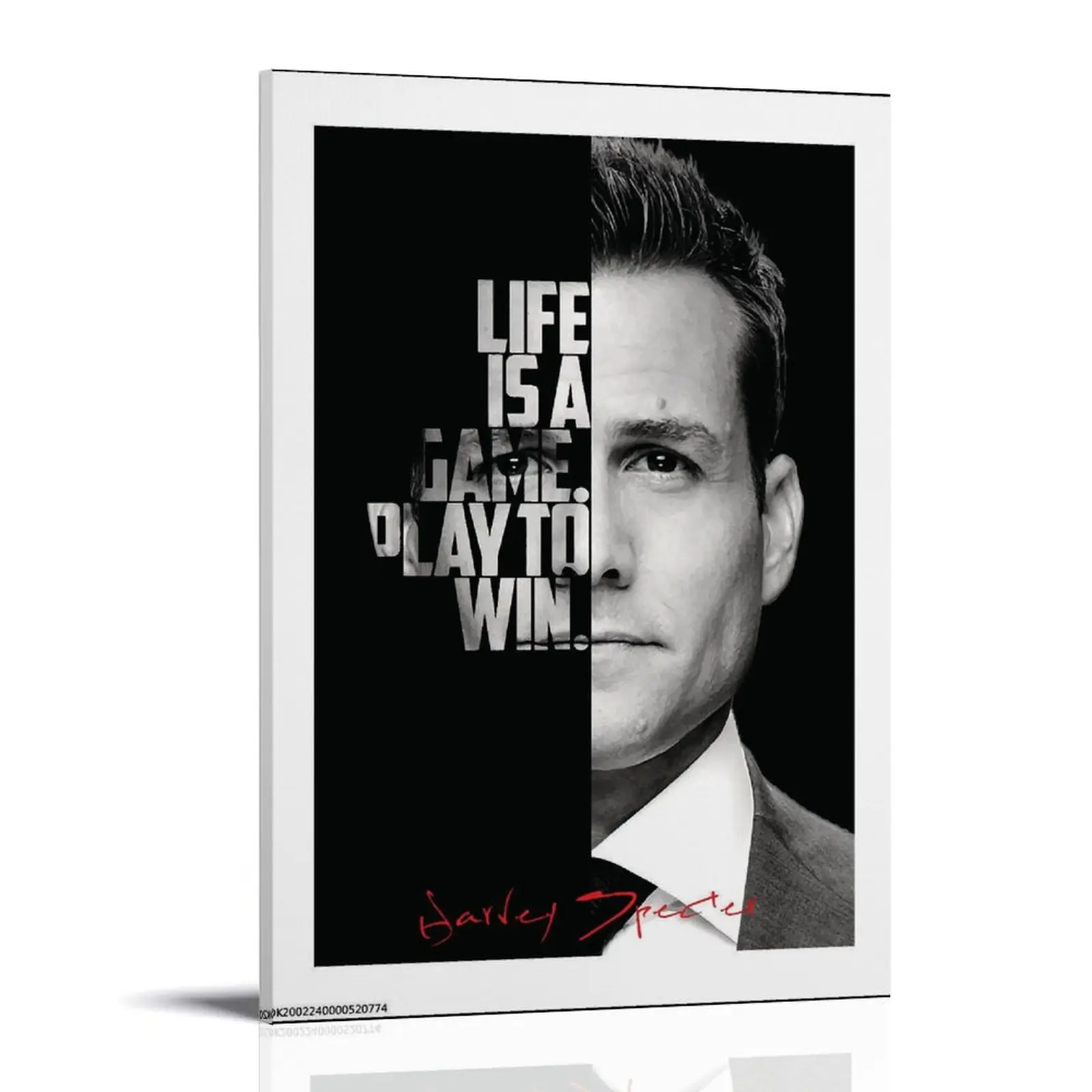 Harvey-Specter (2) Poster Posters Music Album Cover Posters Canvas Wall Art High-Resolution Vintage Band & Artist Prints for Room