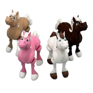 Colorful Horse Figurines - 3D Printed with Intricate Details - Vibrant Decor Piece for Horse Enthusiasts - Perfect for Home Decor - Ornaments