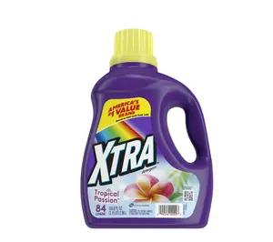 Xtra Tropical Passion, 84 Loads Liquid Laundry Detergent, 100.8 fl oz