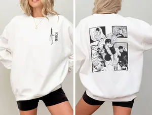 Jujutsu Kaisen Hoodie, Toji Hoodie,JJK Crewneck T-shirt, Toji Fushiguro shirt, Anime Gift For Fans
