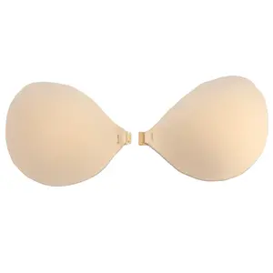 Braza Galore Adhesive Bra - Sticky Invisible Push up Silicone Bra for Backless Dress - Reusable Lift Bras for Women Wedding Dress