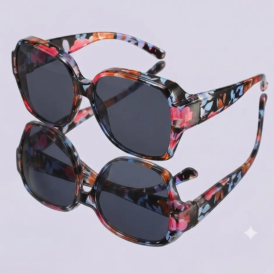 1/3Pcs Oversized Square Sunglasses for Women Men Wear Over Glasses, Comfortable Fit for Driving Fishing Cycling summerwins