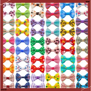 Dog Hair Bows Small Puppy Clips for Pet Grooming Accessories Doggy Gifts 60Pcs (30 Pairs) (Costume Sets)