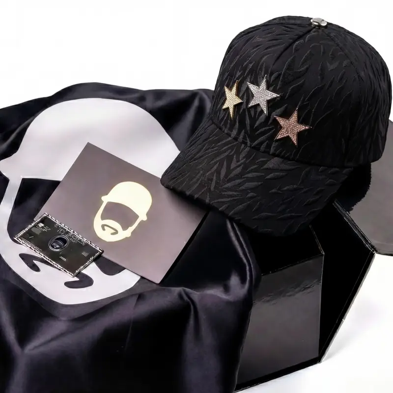 Y2K Dandy Hats x Junior H Angel Azul Sad Boy Embroidered  display picture 3