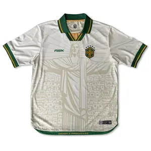 "Brazil Redeemer 94 Special Edition Jersey 2026 – Retro Tribute Shirt – Iconic Yellow Green Football Kit – Premium Fan Edition Brazil Soccer Jersey "