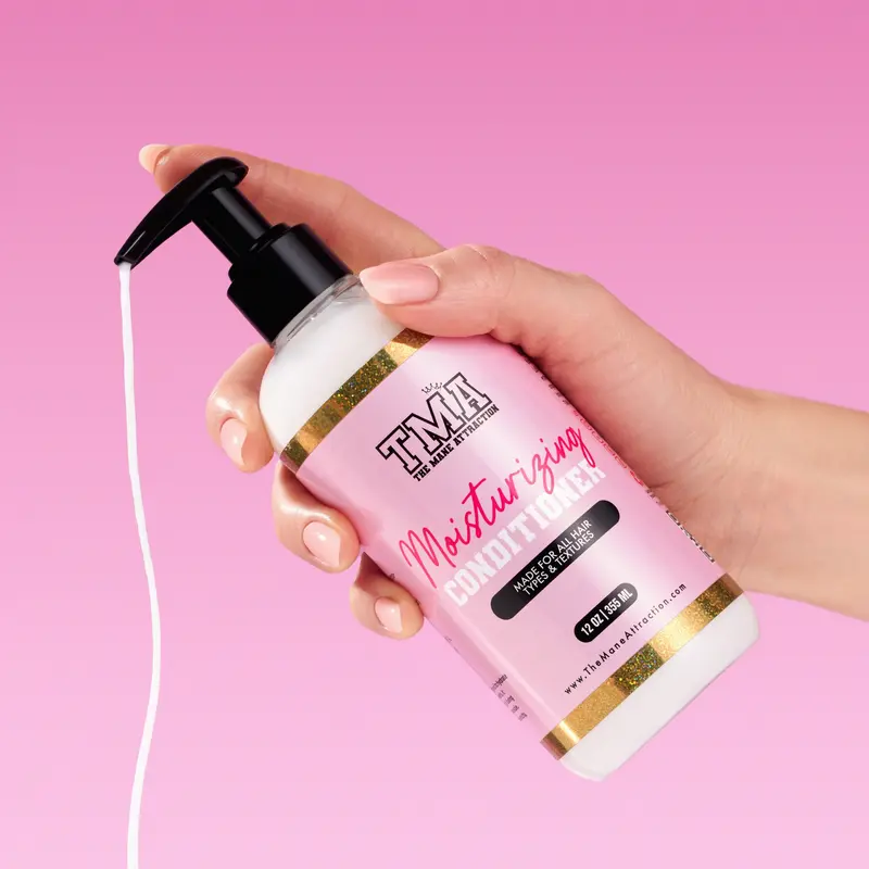 Moisturizing Conditioner 12oz (360ml) - Haircare Product for Frizz Control, Soft Hair Enhancement