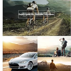 FEISEDY Classic Polarized Photochromic Sunglasses Driving Photosensitive Glasses B2444