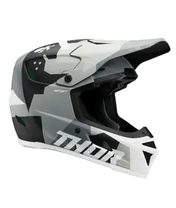 Thor - Reflex Sport Carbon Helmet - Carbon Brave MIPS Gray/White