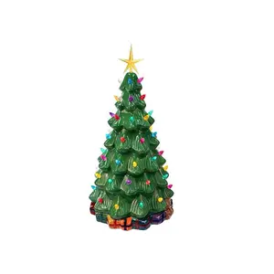 Lighted Tree with Gifts