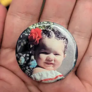 Small personalized pin