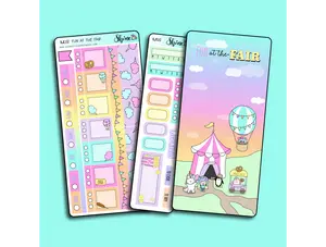 Fun at the Fair Hobonichi Weeks Sticker Kit