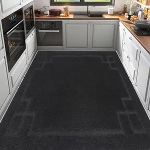 Ink Shadow Legacy Seal Absorbent Diatom Floor Mat, Quick Drying Kitchen Anti slip Carpet, Soft Door Mat for Bedroom and Living Room, Ideal Home Decoration, Highly Absorbent Home Floor Mat, Home Decorative Rug