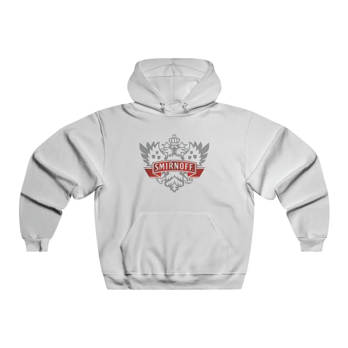 Men's Smirnoff Vodka Sweatshirt Cotton Fabric Hoodie Menswear Soft Loose Polyester Smooth Sports Sweaters