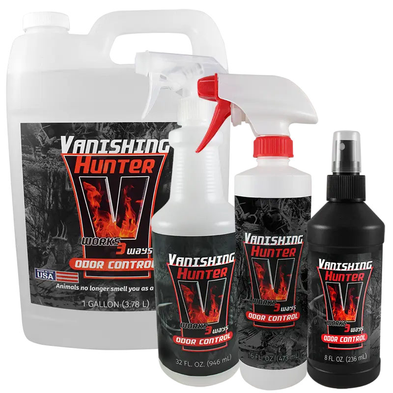 Buck Fever Vanishing Hunter Scent Eliminator, a Long-Lasting Synthetic Formula that Reduces Human Odors in All Extreme Weather Conditions, Vanishing Spray, Biodegradable, Odor Control