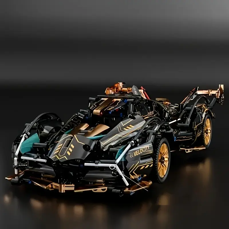Limited Edition Super Car Model Kit, Cool, DIY Mechanical Assembly, High-Quality Abs Plastic, Stackable Vehicles, Ages 6+, DIY Engineering Model