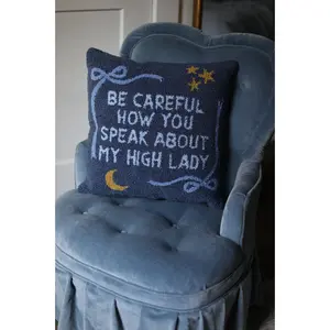 Shadowsinger Punch Needle Pillow