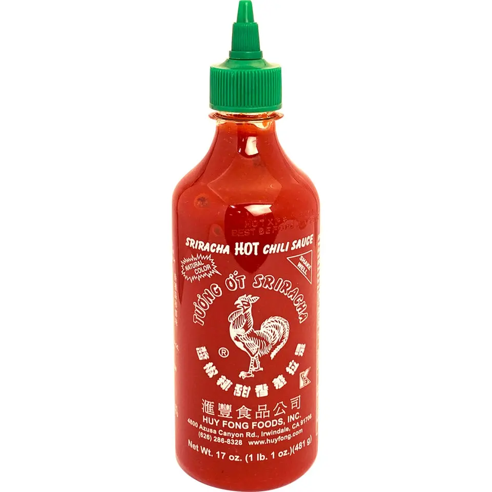 Huy Fong Foods Sriracha Garlic Spicy Chili Hot Sauce, 17oz Jarred Cooking Sauce - Versatile for Dips, Marinades (Staples & Cooking Essentials), Jarred Cooking Sauces Huy Fong Foods Sriracha Garlic Spicy Chili Hot Sauce, 17oz Jarred Cooking Sauce - Versatile for Dips, Marinades (Staples & Cooking Essentials), Jarred Cooking Sauces