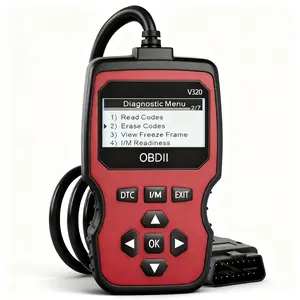 OBD2 Engine Fault Code Reader, Multifunctional Car Diagnostic Tool, Professional Car Scanner Diagnostic Tool for All OBD II Protocol Cars Since 1996, Automotive Diagnostic Tool