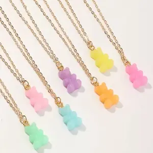Gummy bear necklace