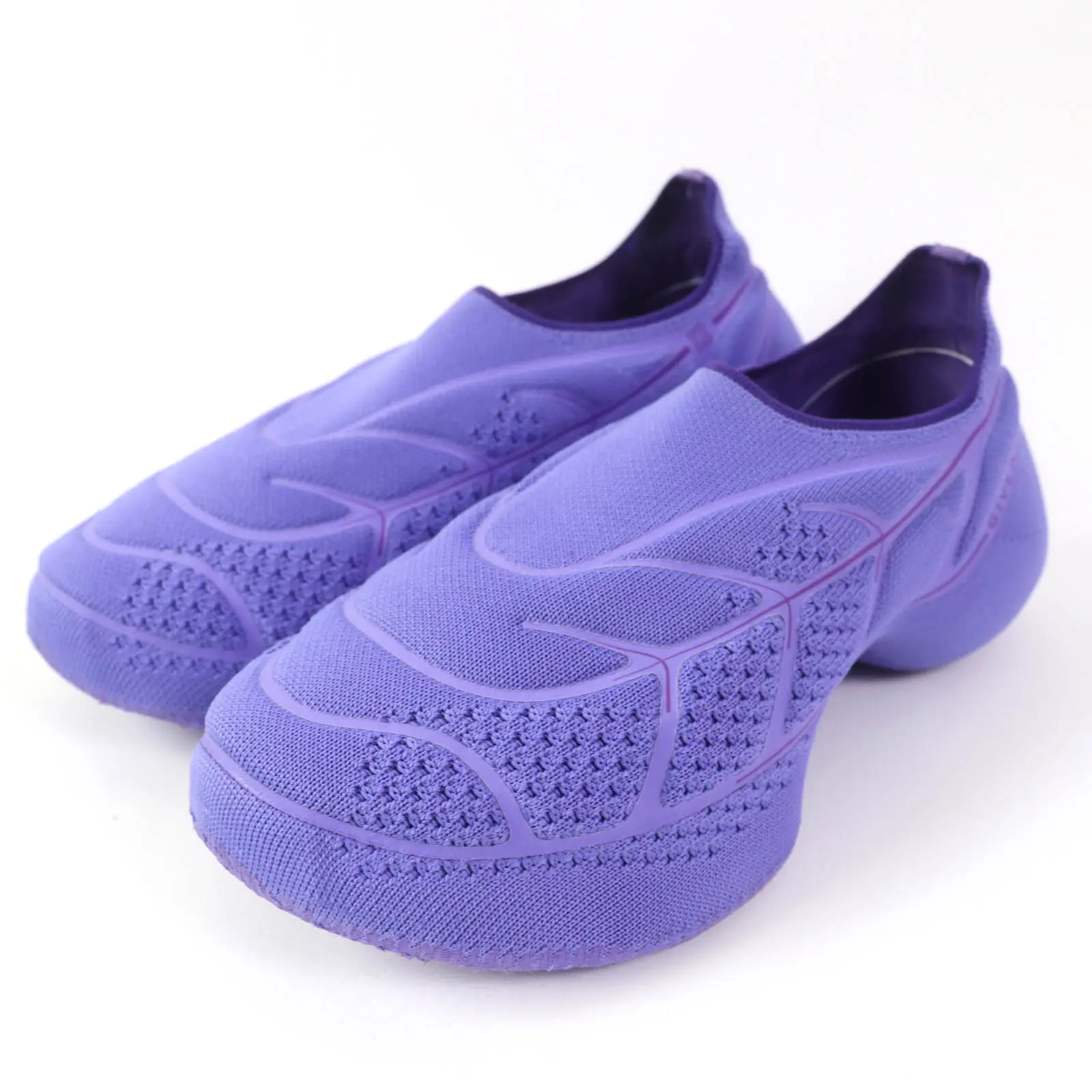 Pre-owned GIVENCHY Denim Small Leather Goods TK 360 PLUS Sneakers Purple Women