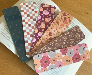 Fall Bookmark Set – Autumn Bookmarks, Seasonal Bookmarks, Cozy Vibes, Gifts for Readers