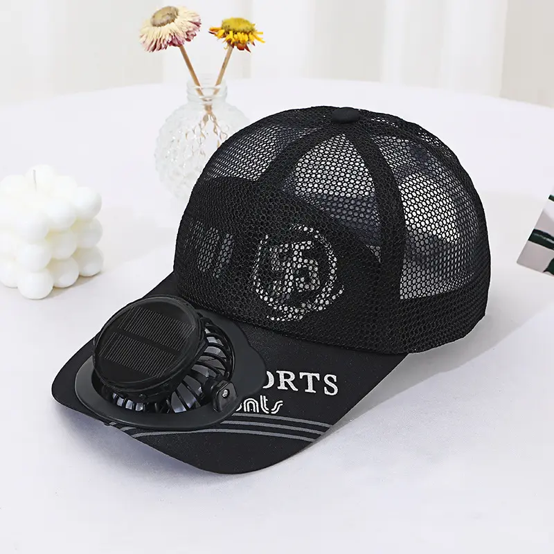 Breathable mesh cap 55 black