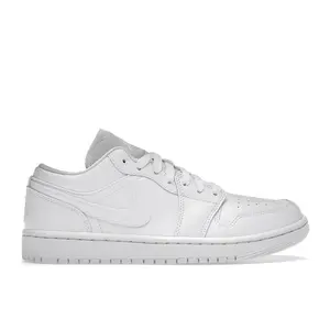 Jordan Women's 1 Low Triple White (2022) Basketball Shoes, from StockX