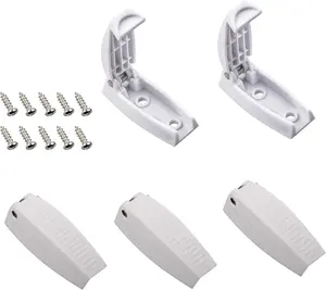 , 5Pcs White Camper Door Holder, Keep The Baggage Door Open, for RV, Trailer, Camper Vans