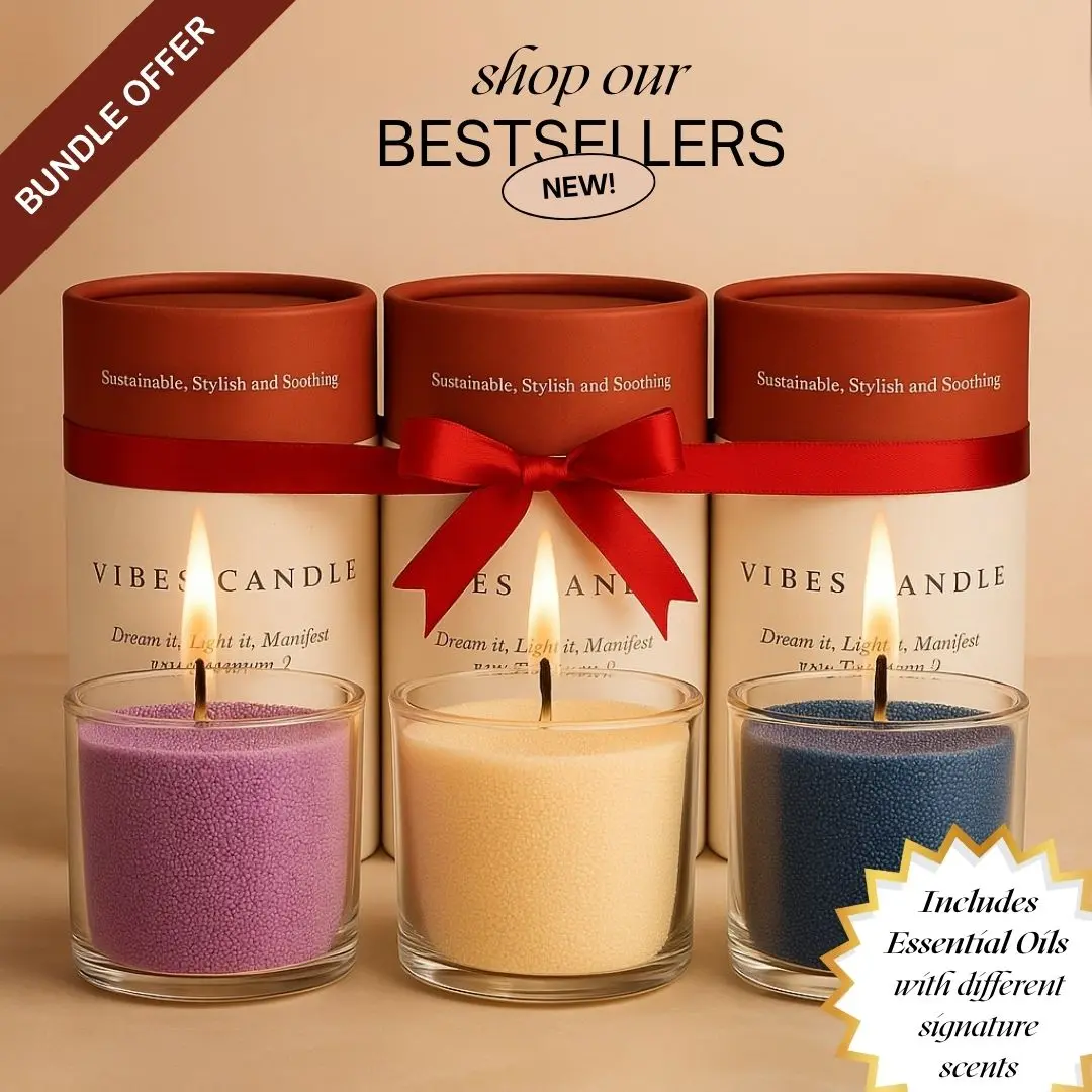 TOP 3 BEST SELLING CANDLES | Purple Haze, Tropical Escape, Seduction & Relax with Essential Oil Scents!