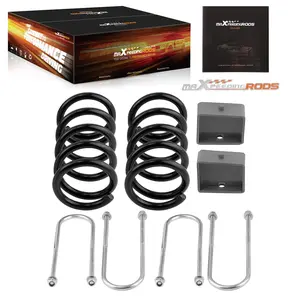 3 Front 4 Rear Drop Coil Spring Lowering Kit compatible for Chevy S10 V6 2WD 1982-2004