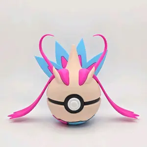 N3D Milotic Themed Pokeball - Fun Design for Pokemon Fans and Collectors