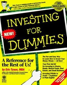 USED-Investing for Dummies by Eric Tyson (Paperback)