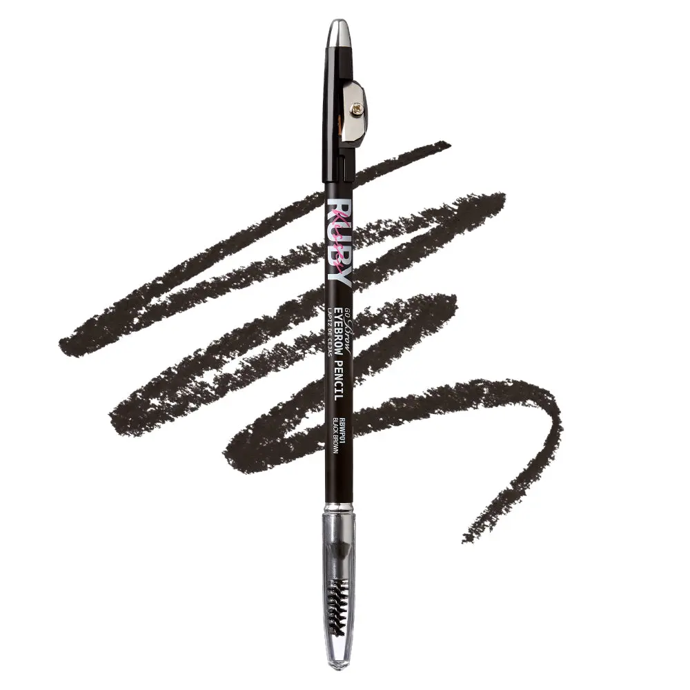 Ruby Kisses Go Brow Wooden Eyebrow Pencil Ruby Kisses Go Brow Wooden Eyebrow Pencil