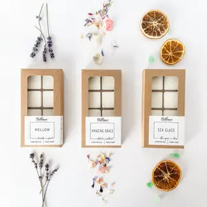 Hand-Poured 100% Natural Soy Wax Melts: Made with Non-Toxic, Clean Fragrances