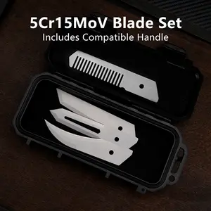 5Cr15MoV Steel Hand Tool Blades Set, Durable Hand Tool Accessories for Precision Cutting Tasks