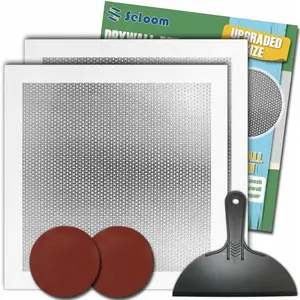 12 X 12 Inch Repair Kit - Self-Mesh Patch Kit for Large Holes, Quick & Easy Wall Patch Repair kit for Wall and Ceiling (Repair 5)