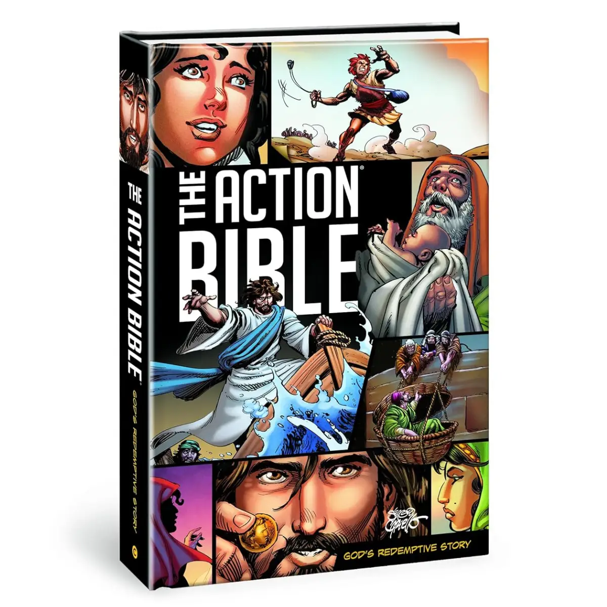 The Action Bible: God's Redemptive Story -- Sergio Cariello - Bible