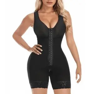 Holeapmo Fajas Colombianas Shapewear for Women Tummy Control Post Surgery Full Body Shaper Butt Lifter with Zipper Crotch skimsbodysuits solleonnewfajascurve elegant figure fajas melibelt bodysuitfajashaper sexy