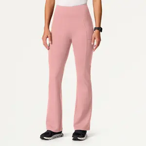 JAANUU Perri UltraSOFT Yoga Scrub Pant, Skinny Fit Yoga-Inspired Scrub Pants, 4-Way Stretch Performance Knit, Moisture-Wicking & Durable Medical Wear