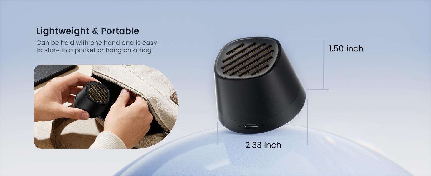 Magnetic Bluetooth Speaker, Portable Mini Speaker with Wireless Charger & Phone Stand, Bluetooth Speakers for Kitche, Refrigerator, Anything Magnet, Gifts