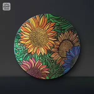 Sunflower Trio Door Hanger