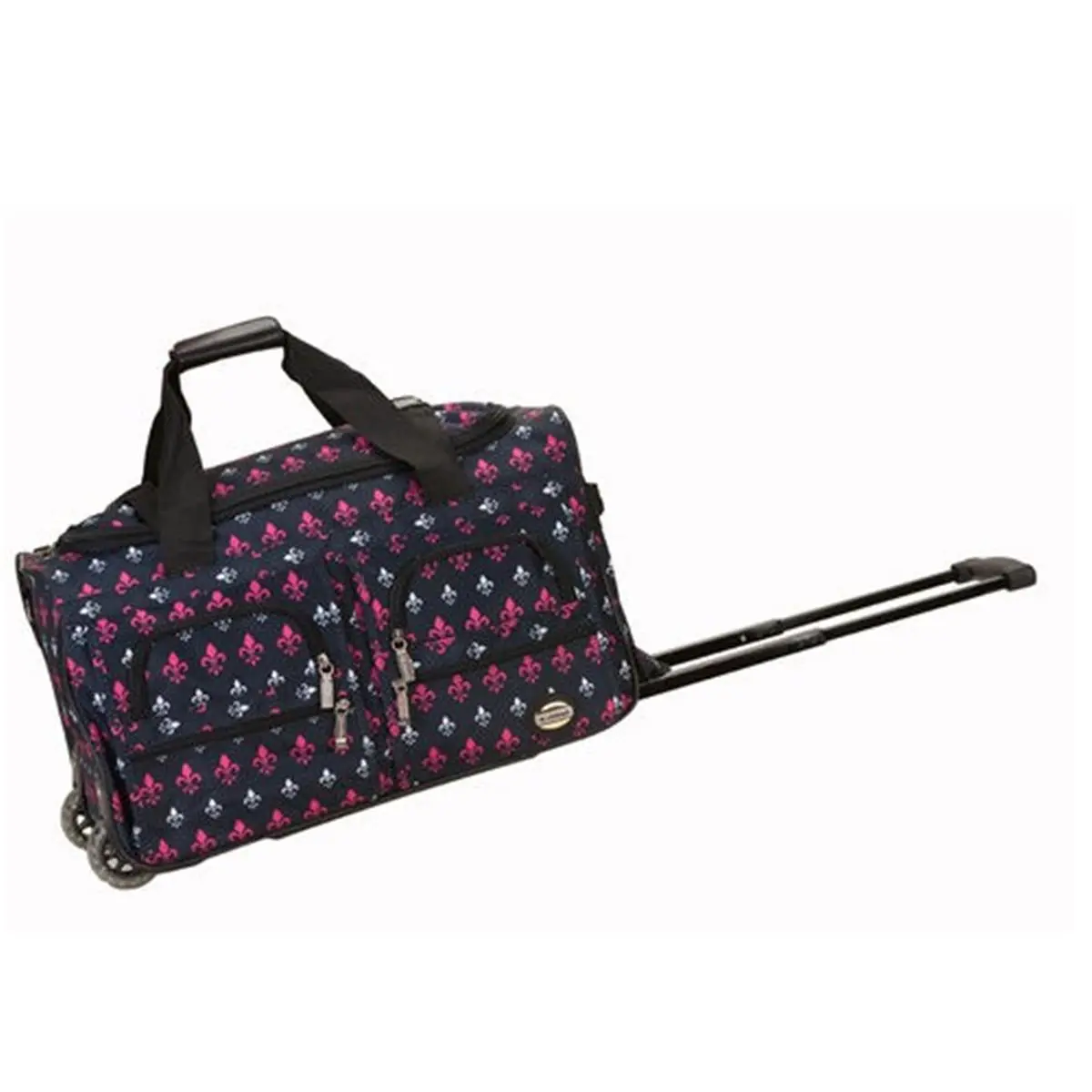 212 MAIN 22-Inch U-Top Rolling Duffle Bag - Luggage with Inline Wheels for Travel Mobility