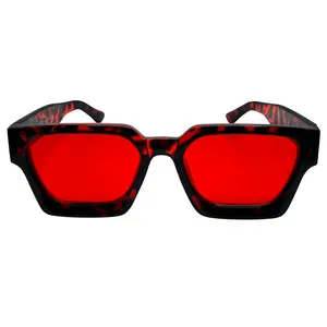 Optimistics Eyewear Sunglasses in Red Tortoise Frame