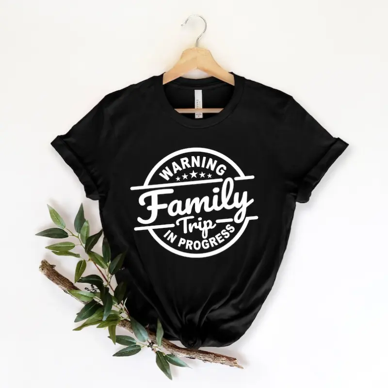 Family Trip 2025 Shirt, Warning Family Trip In Progress Shirt, Summer Vacation Shirt, Family Trip Tee, Travel Family shirt, Summer Trip