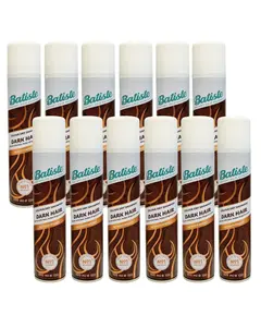 Batiste Colour Dry Shampoo Dark Hair Blends with Hair Disguise Roots 200 ML 12 pack