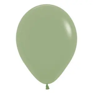 11" Sempertex Deluxe Eucalyptus Balloons 100 Bag #53360