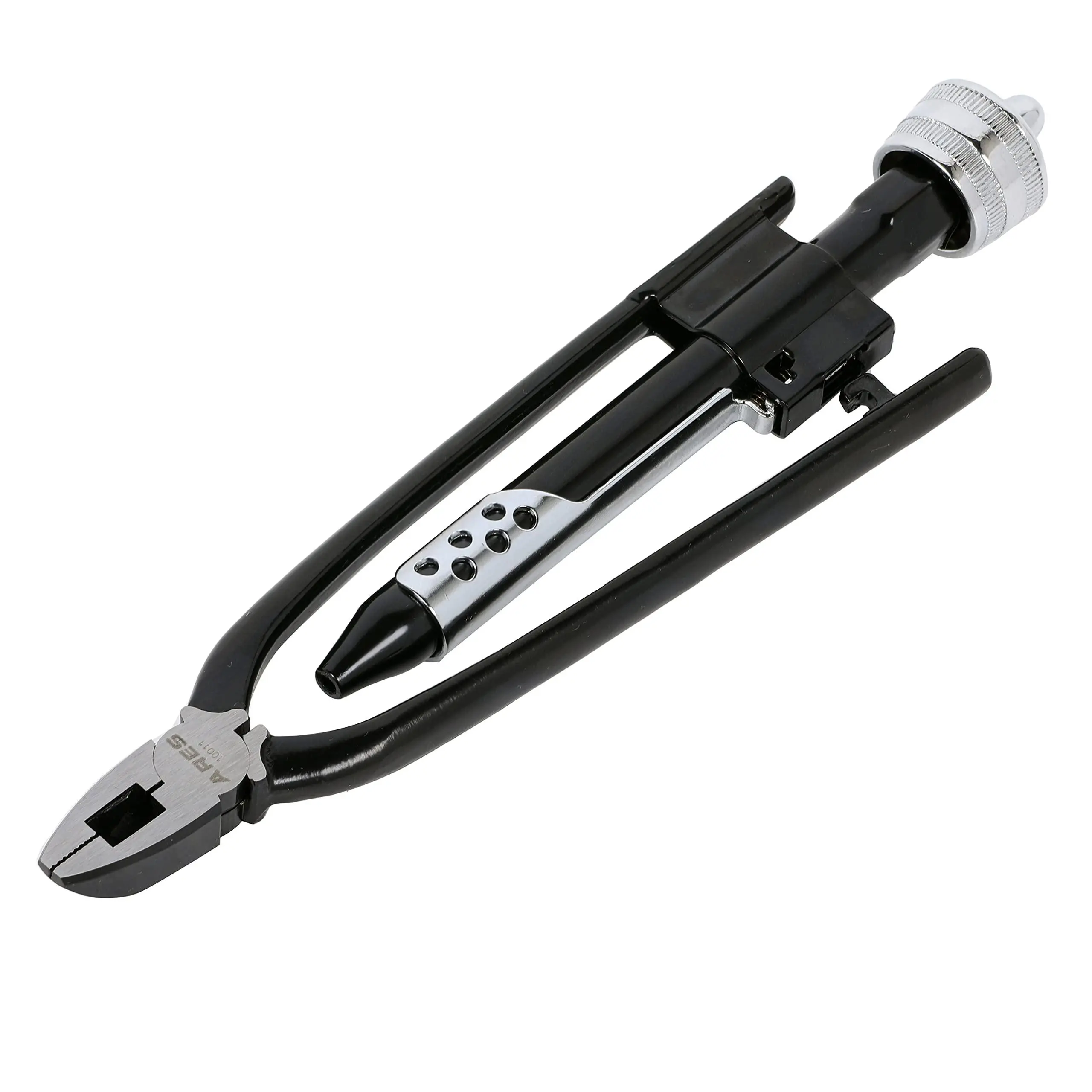 ARES 10003-9-Inch Reversible Wire Twister Pliers - Auto Spring Loaded Return – Durable Untwist Tool Grips, Twists, and Cuts Stainless Steel Safety Wire on Vehicles, Machinery, and Aircraft